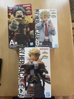 一番くじ 僕のヒーローアカデミア －紡ぐ力－ A賞 B賞 D賞 セット