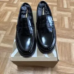 ローファー　黒　ZARA 39（25.3cm）のサムネイル