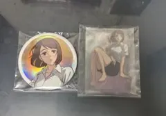 【即日発送】セガ ラッキーくじ 呪術廻戦 アクスタ 缶バッジ　家入硝子