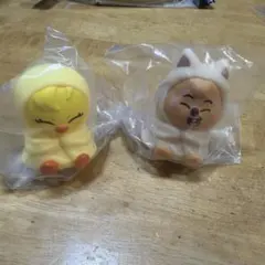 SKZOOライトマスコット 2体セット ポガリ、ハンクオッカ