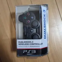 PS3 ワイヤレスコントローラ クリアブラックのサムネイル