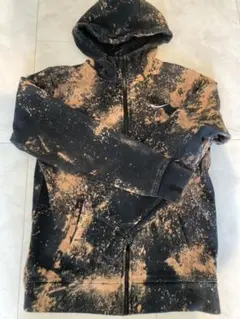 ナイキ ブリーチ加工パーカー