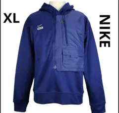 NIKE FC DF プルオーバー フーディ XL ネイビー