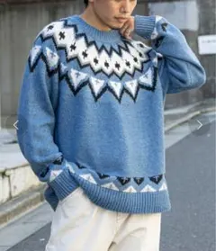 チャオパニックティピー♡ 【OSORO】ノルディックニットプルオーバー