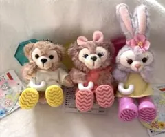 ビューティフルレイニーデイズ♡お座りぬいぐるみストラップセット♡ダッフィー