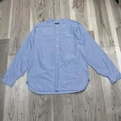 BEAMS PLUS ビームスプラス バンドカラー プルオーバーシャツS 日本製