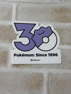 韓国 ポケモン 30周年 ロゴステッカー シール メタモン - メルカリ