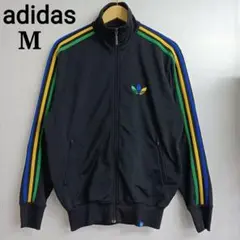 アディダスオリジナルス トラックジャケット M ブラック トリコカラー