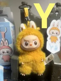 新品　POPMART イニシャルラブブ　Y ワイ　黄色　イエロー　ラブブ