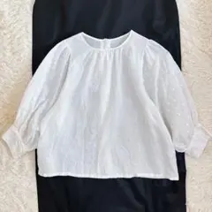 美品☆モトミエム motomi.m リネン ドット ブラウス 日本製 楽天市場】motomi.m（レディースファッション）の通販