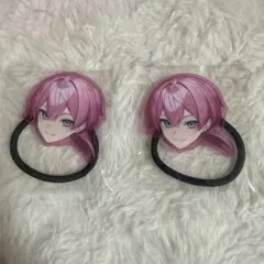 AMPTAK×COLORS けちゃ ヘアゴム