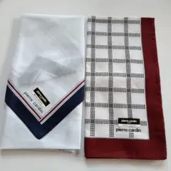 pierre cardin メンズ ハンカチ　ピエールカルダン　2枚セット