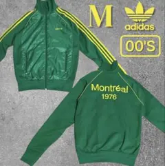 希少00s adidas トラックジャケット「モントリオール五輪」記念モデル