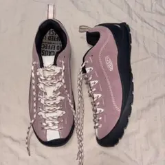 新品！KEEN ジャスパー JASPER 本革 スニーカー　ピンクのサムネイル