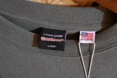 【新品タグ付】Goodwear USAコットン 長袖ポケットTシャツ L カーキのサムネイル