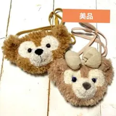 【美品】ダッフィー&シェリーメイ　パスケースセット