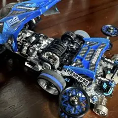 現状品】タミヤ ミニ四駆 スーパーXXシャーシ Evo.I カスタム 完成車