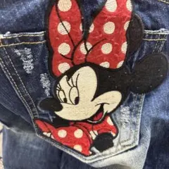 ロリータジーンズDisney ミッキー ミニー デニムＳサイズのサムネイル