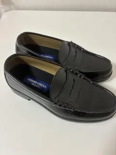 【美品】ローファー 25.5cm ブラック ソール減り少 通学 ビジネス