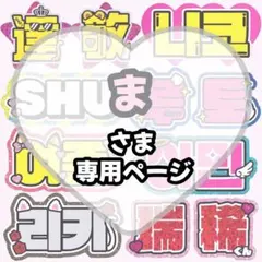 ま様 専用【1/31発】うちわ文字 連結 文字パネル 団扇屋さん オーダー