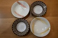 小皿（橘・たち吉）4点セット②