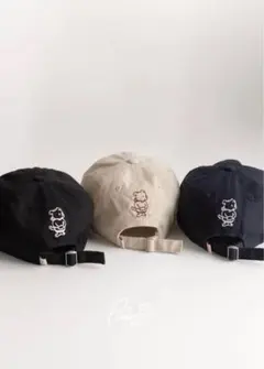 kokokids cap black 美品のサムネイル