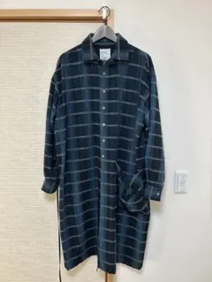早い者勝ち！　shareef WOOL CHECK LONG SHIRTS