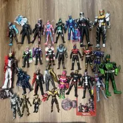 仮面ライダー　まとめ売り　ソフビ人形