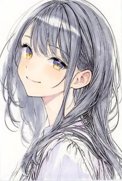 オリジナル　手描きイラスト　ポストカード 062