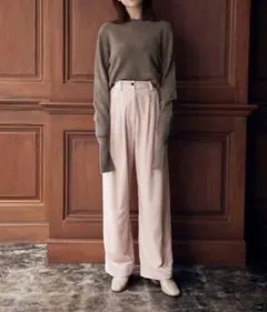 clane✖️田中みな実　ベロアパンツ