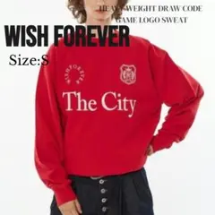 WISH FOR EVER The City スウェット 赤 - メルカリ