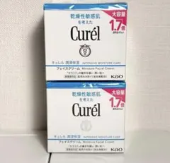 キュレル フェイスクリーム 2個セット おまけ付