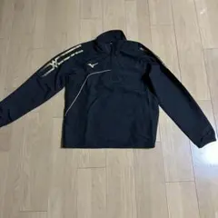 Mizuno ハーフジップ ピステ ブラックゴールド Mサイズ 新品同様 上のみ