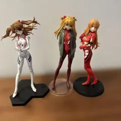 ヱヴァンゲリヲン 式波・アスカ・ラングレー フィギュア 3体セット