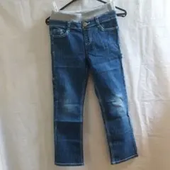 MPS デニムブルー 140ストレートパンツ