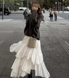 SNIDEL(スナイデル) ラクーン衿レースプルオーバー