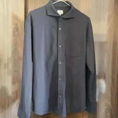 BEAMS HEARTネイビー 長袖シャツ M