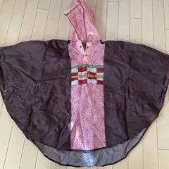 ねず子キッズ用 レインポンチョ