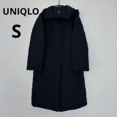 UNIQLO パフテックロングコートリラックスフィット ブラック Sサイズ