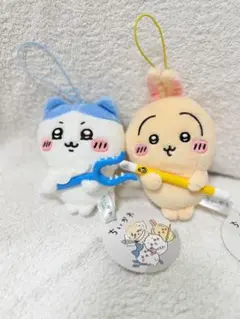 【新品/大人気】タグ付き ハチワレ&うさぎ 討伐マスコット② ちいかわのサムネイル