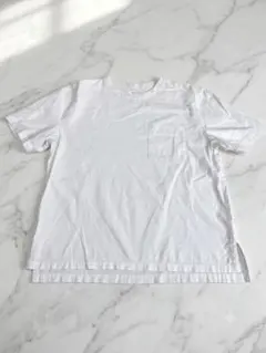 ABAHOUSE アバハウス ecru エクリュ Tシャツ 白 48 Lサイズのサムネイル