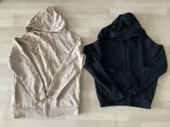 treecafe＆patterntorsoオーバーサイズ パーカー 2着セット