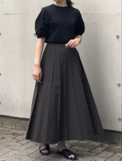 Blenheim/ピンタックデザインフレアスカート(xs)のサムネイル