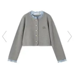 フリルデタッチャブルカーディガン　セルフォード