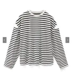 GRLボーダートップスfo1647