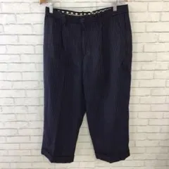 5.27 h544 フラボア パンツ 2 七分丈 スラックス ストライプのサムネイル