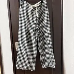 BEAMS BOY ギンガムチェック カジュアルパンツのサムネイル