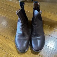 マーガレットハウエル　ダークブラウン サイドゴアブーツ24.5