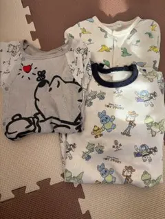 長袖カバーオール3着