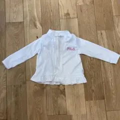 FILA キッズ ラッシュガード ホワイト 95cm